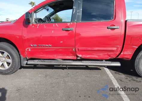 2009 Nissan Titan Se z USA, uszkodzony, nr VIN 1N6AA07D39N317536